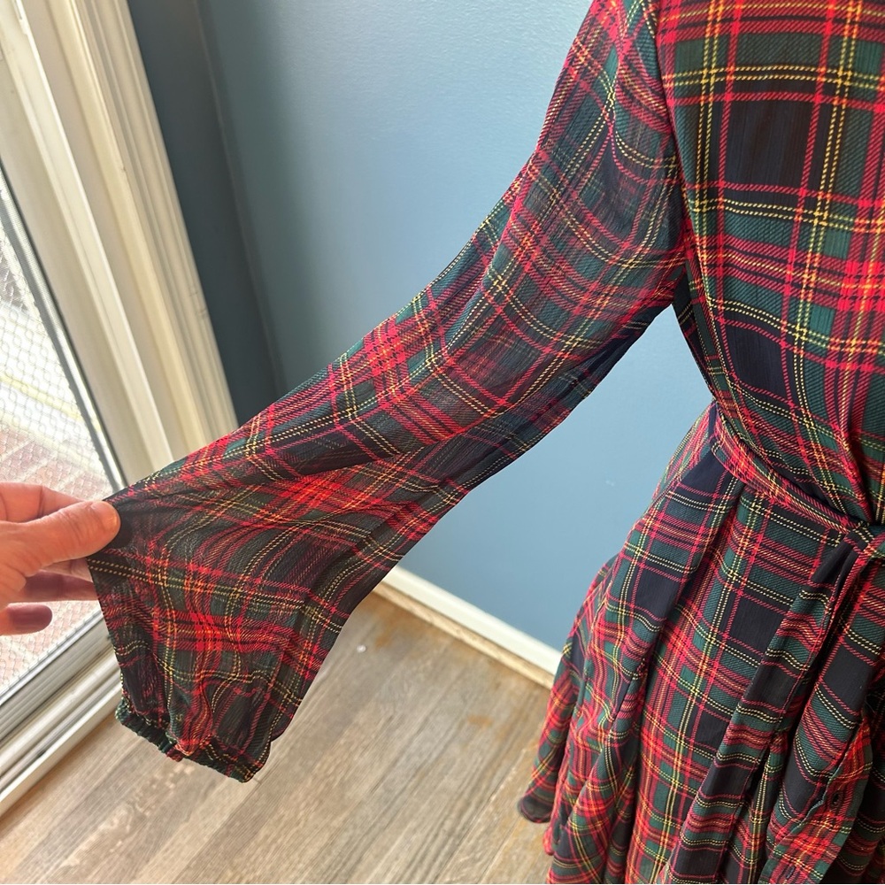 Tommy Hilfigure| plaid shirt dress - Picture 7 of 13